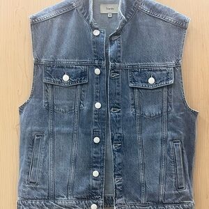 High End Oversized Denim Vest for Women
